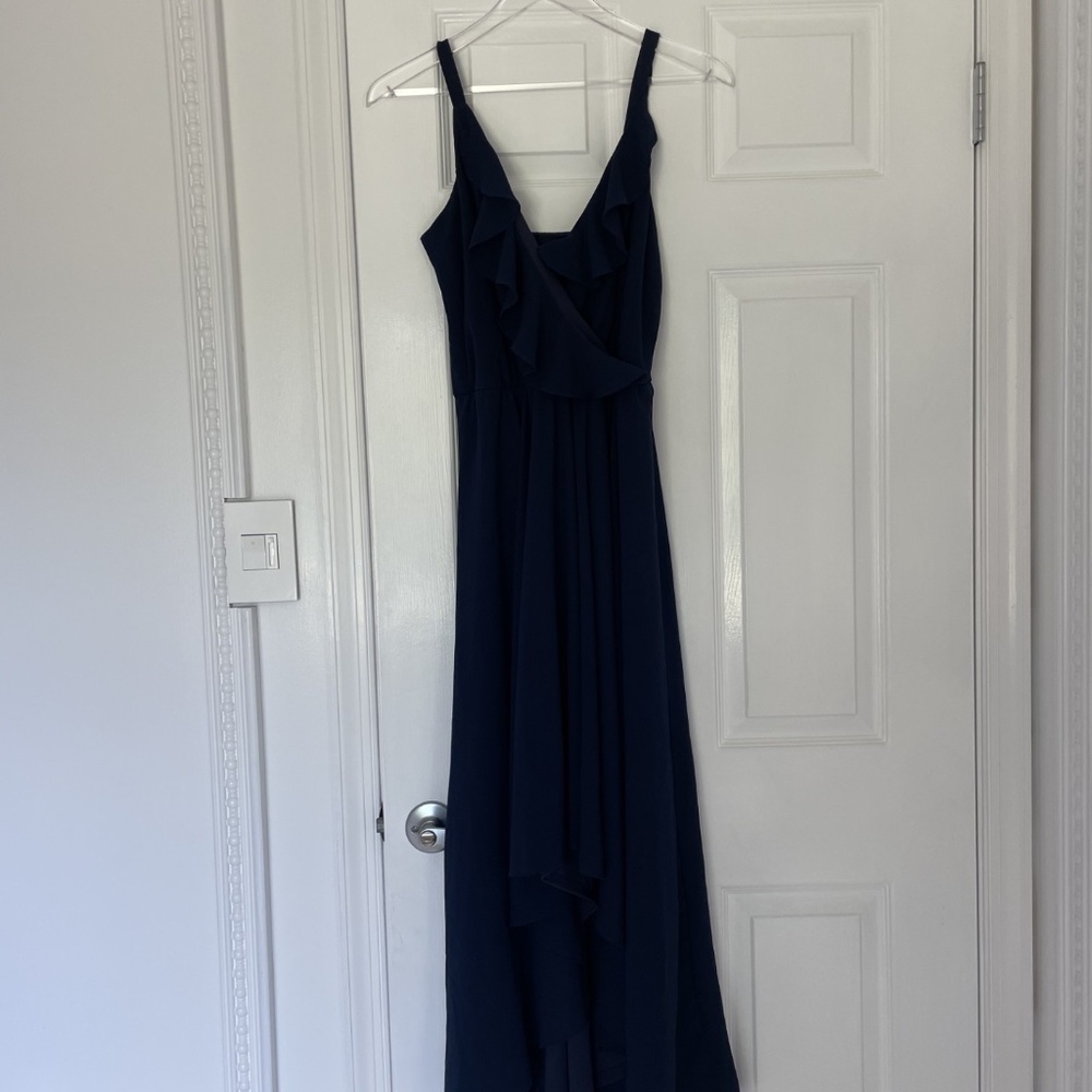 Navy Blue Maxi Dress